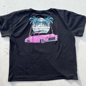 Men's Return to Sender T-Shirt Black Classic Car 2XL Tropical Muscle Oldies CA